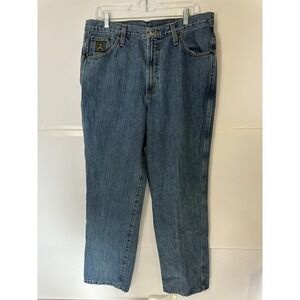 Cinch Up Jeans Mens 35x32 Blue Denim Western Cowboy Casual Pants